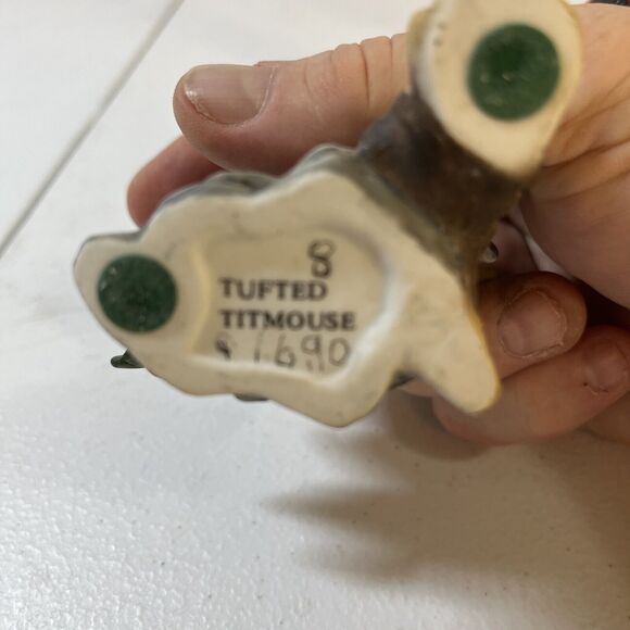 Tanager Titmouse And Grosbeak  Porcelain Songbirds Figurines - Picture 5 of 7